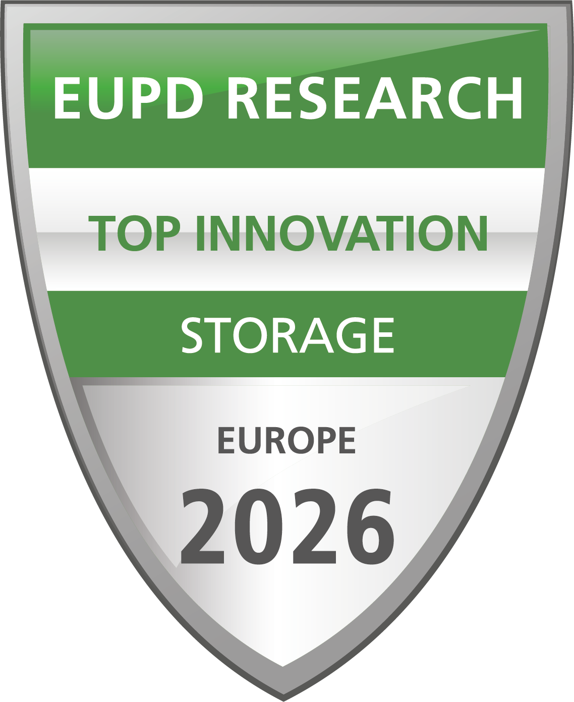 EUPD Research Top Innovation Storage Europe 2026 badge