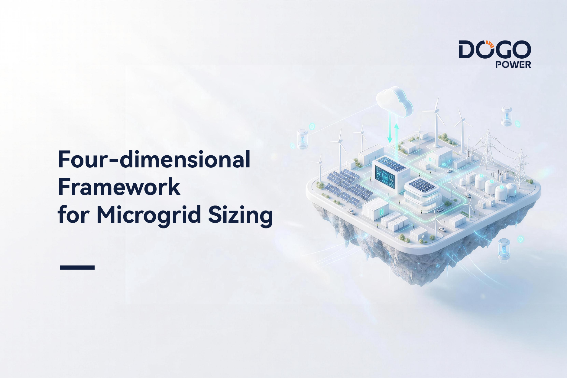 DoGo Power Four-dimensional Framework for Microgrid Sizing