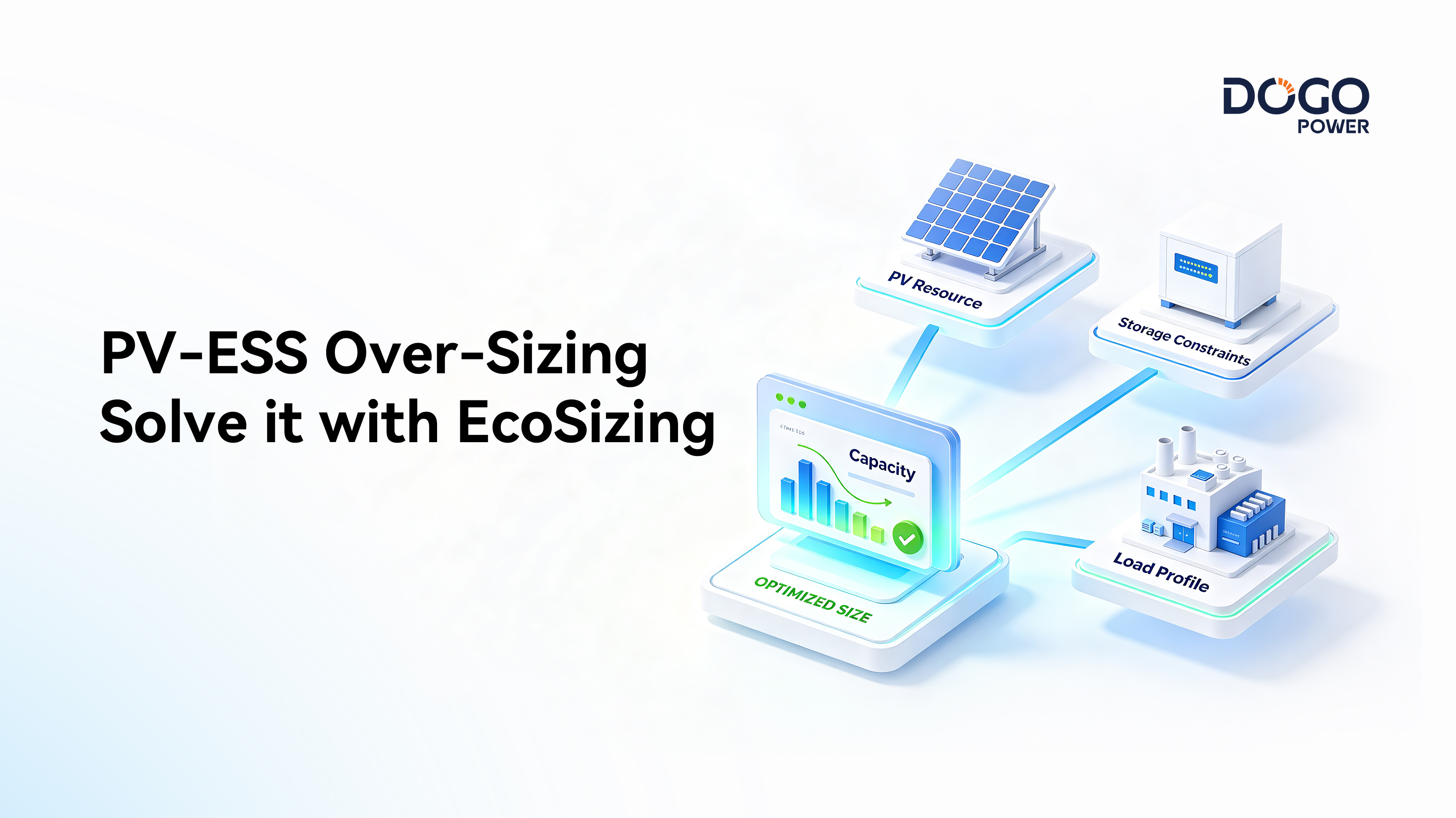 Why PV and Energy Storage Systems Become Oversized？and How EcoSizing Improves Sizing and Investment Value